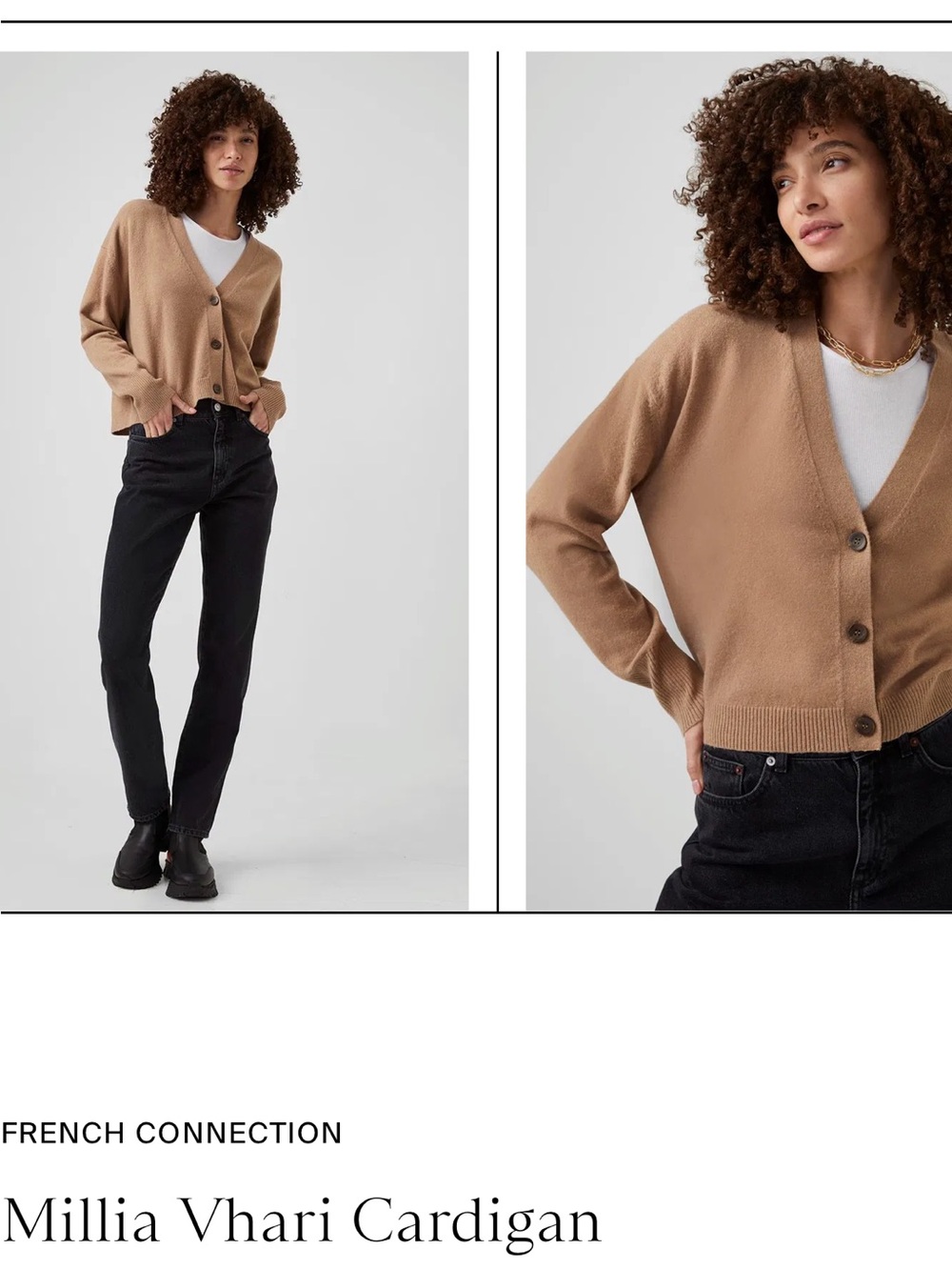 French Connection Millia Vhari Cardigan